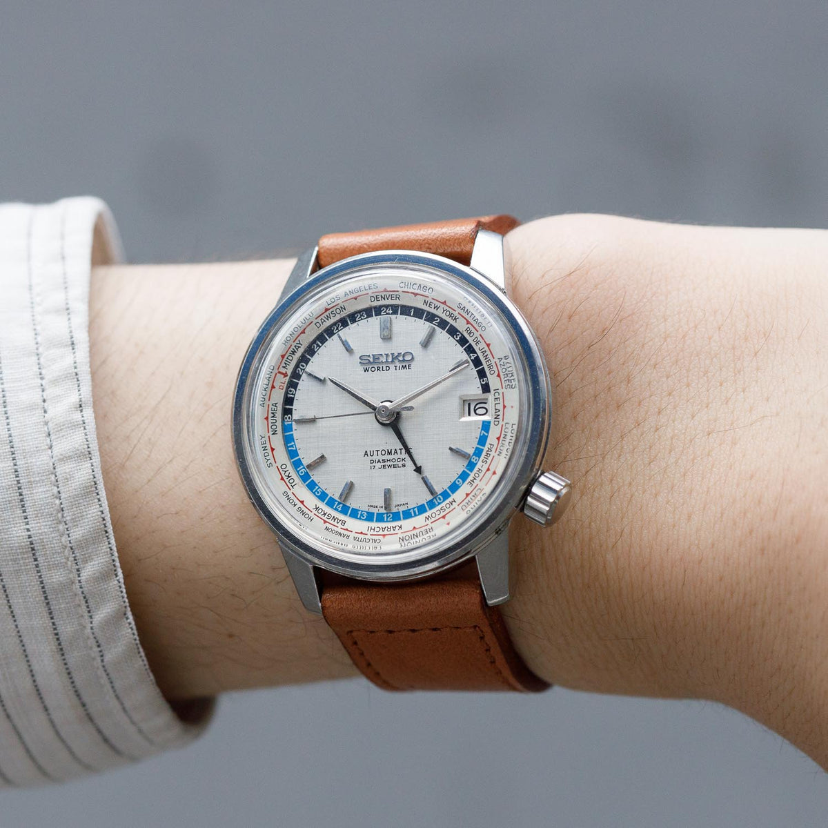 SEIKO WORLD TIME Ref.6217-7000