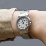 CARTIER LM SANTOS OCTAGON Ref.187902