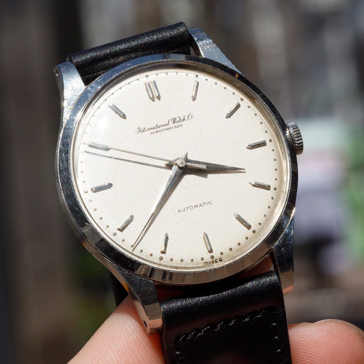 IWC Calatrava case non-date