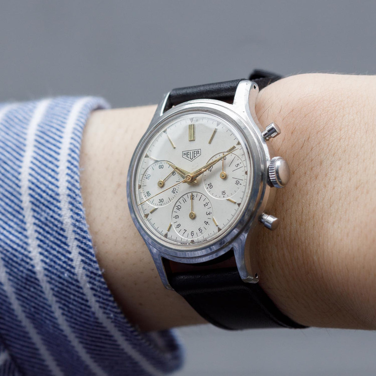 HEUER Ref.2444 Pre CARRERA Spillino Case