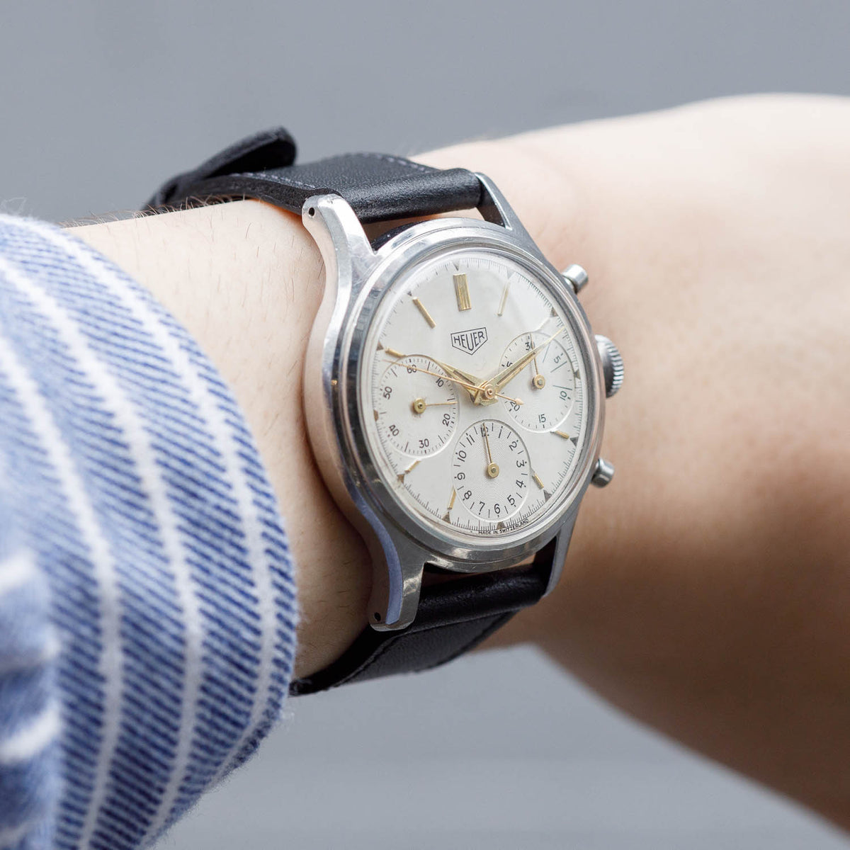 HEUER Ref.2444 Pre CARRERA Spillino Case