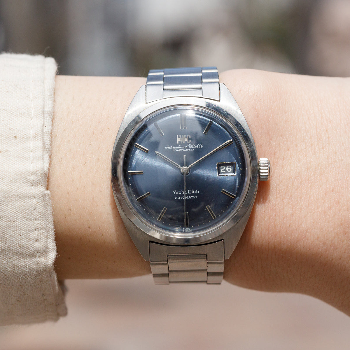IWC Yacht Club Blue Color Dial