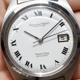 IWC Yacht Club White Roman Dial