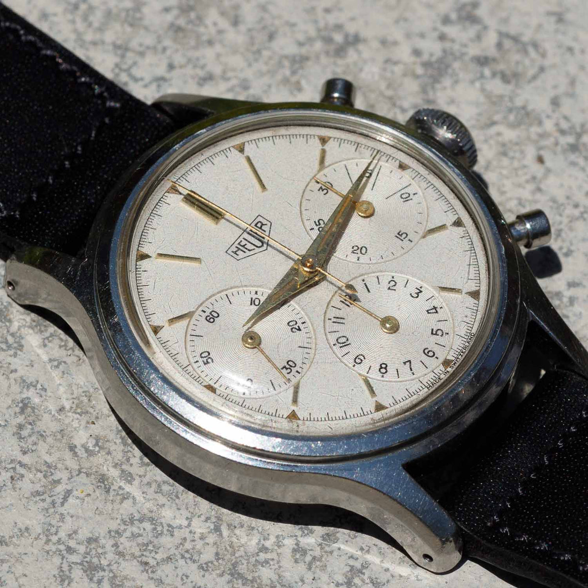 HEUER Ref.2444 Pre CARRERA Spillino Case