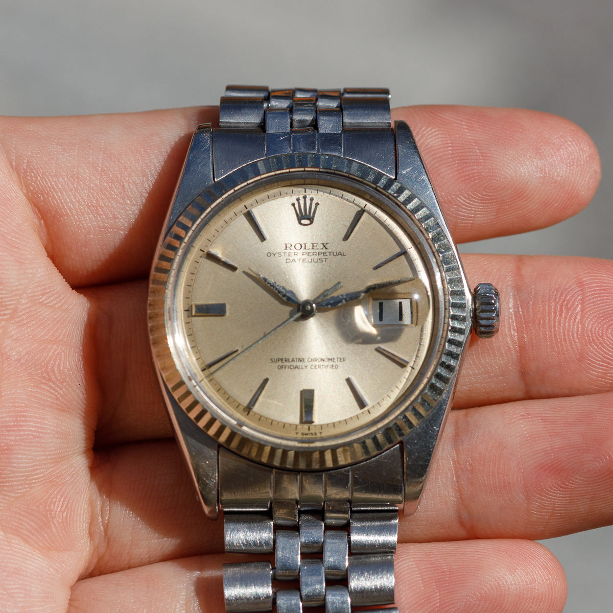 ROLEX DATEJUST Ref.1601 No Luminous