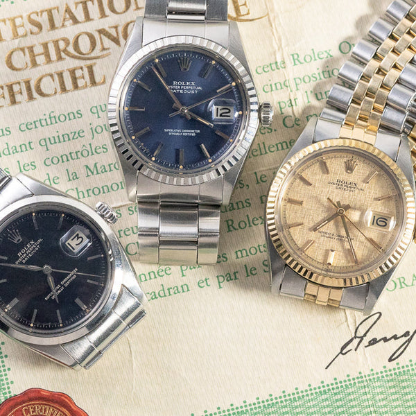 1600 1601 1603 DATEJUST – TIMEANAGRAM