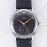 OMEGA Cal.267 Black Gilt Pie Pan Dial Ref.2891
