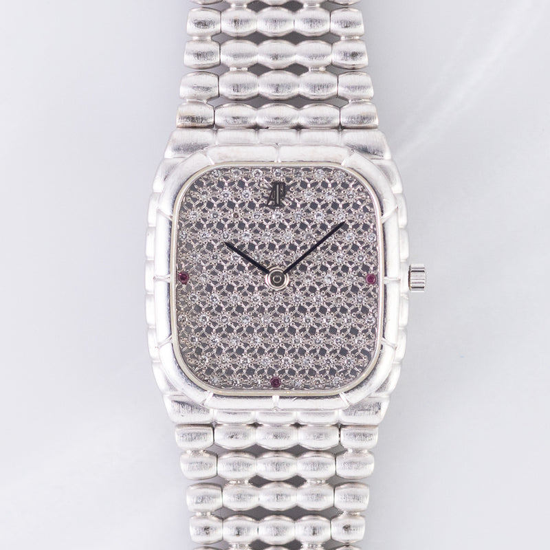 AUDEMARS PIGUET AUTOMATIC Pave Diamond Dial BAMBOO – TIMEANAGRAM