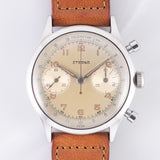 ETERNA Valjoux 22 Round Pusher Screw Back