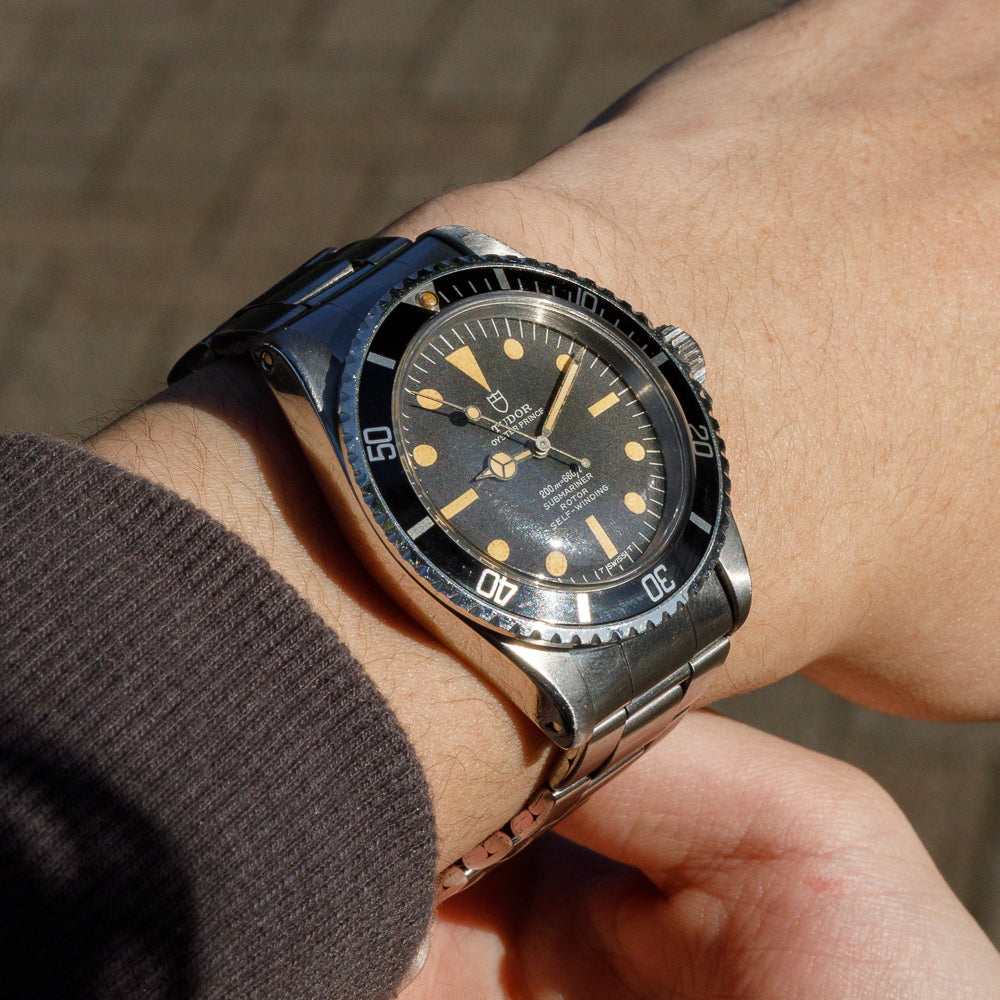 TUDOR SUBMARINER Ref.7928 4 lines shield logo