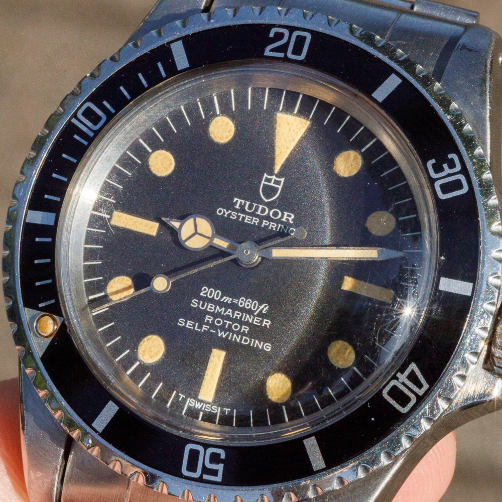 TUDOR SUBMARINER Ref.7928 4 lines shield logo