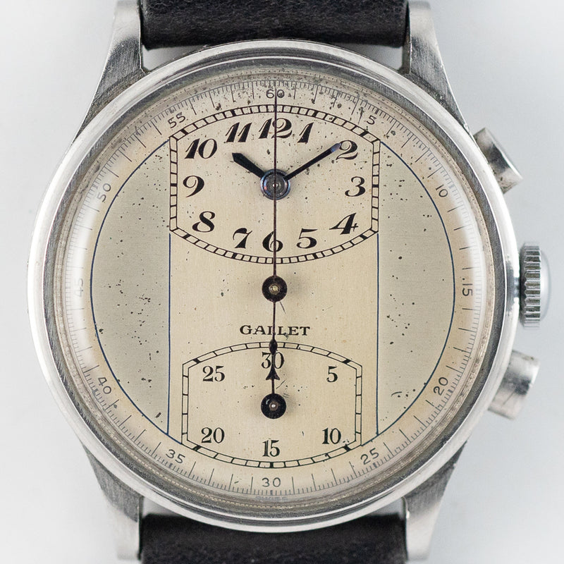 GALLET MultiChron Regulator Cal.Venus 140 TIMEANAGRAM