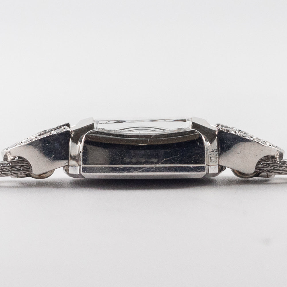 OMEGA 14K White Gold