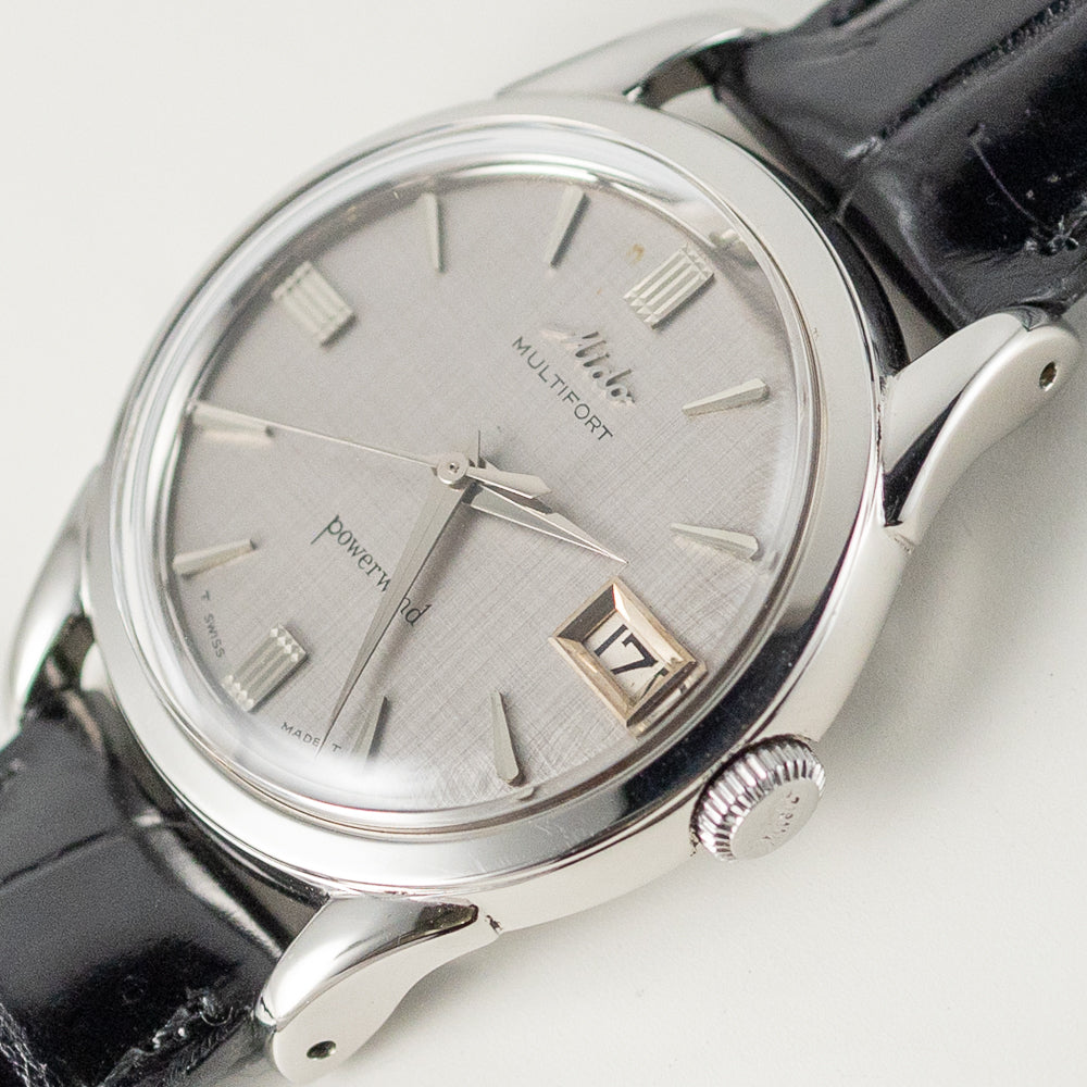 が*け様 新品未使用Mido Multifort 自動巻き シルバーダイヤル 腕 MIDO MULTIFORT – TIMEANAGRAM