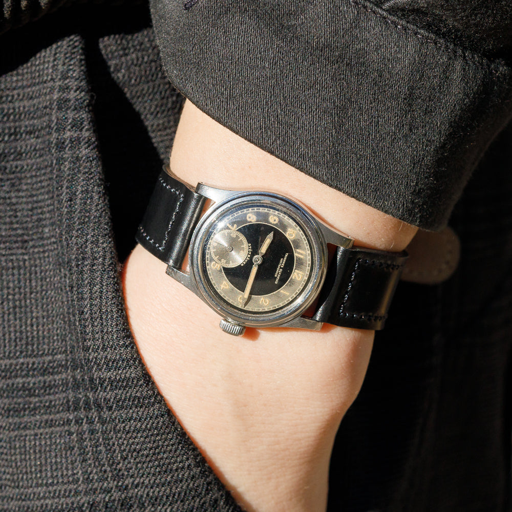TAVANNES Bulls eye Black Gilt Dial – TIMEANAGRAM
