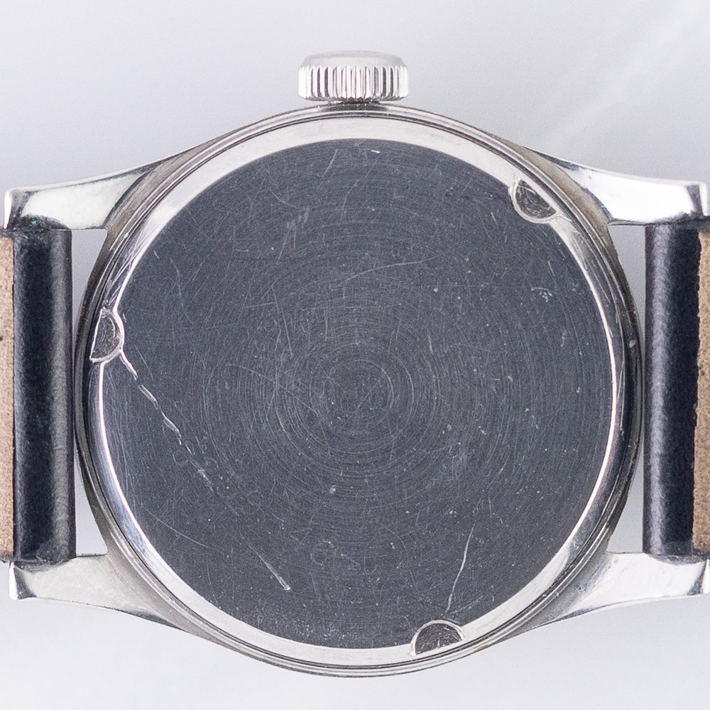 TAVANNES Bulls eye Black Gilt Dial
