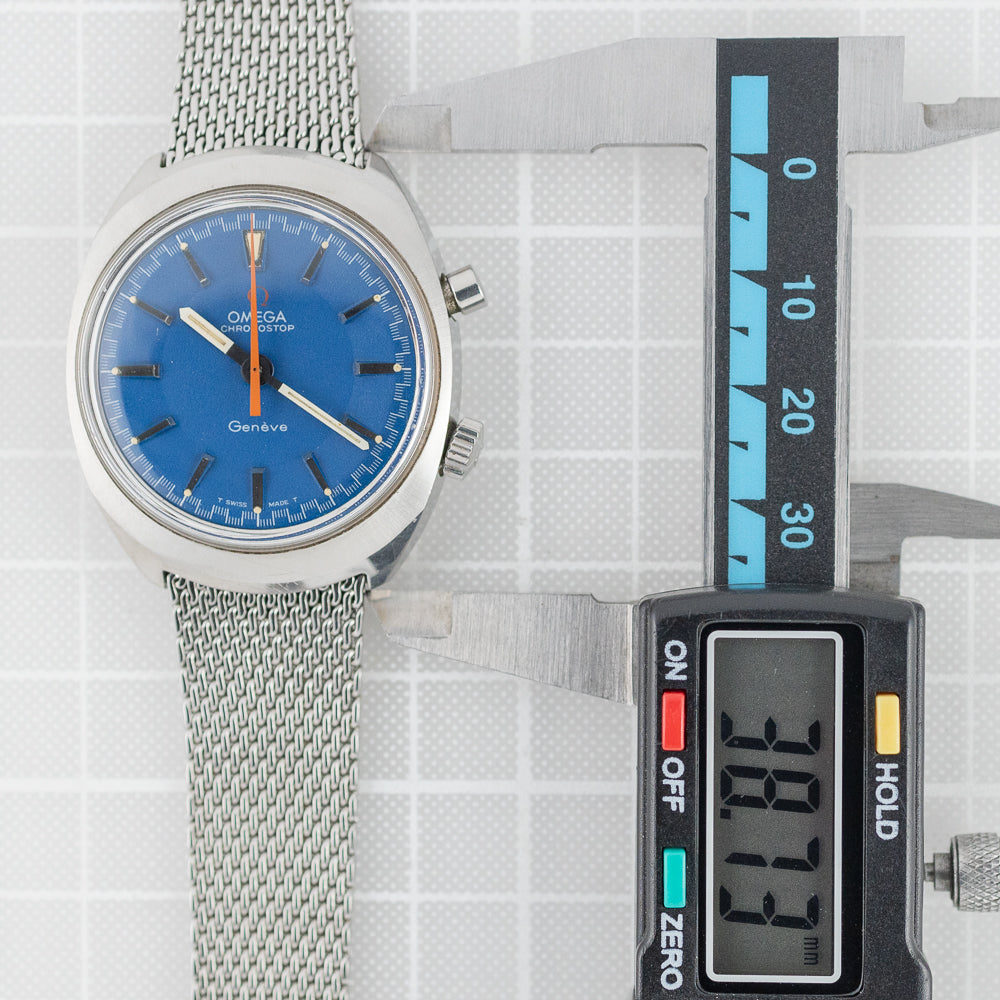 OMEGA GENEVE CHRONOSTOP Ref.145.009 – TIMEANAGRAM