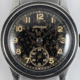 LONGINES Ref.1737 / 3777 Black Gilt Patina Dial Tre Tacche