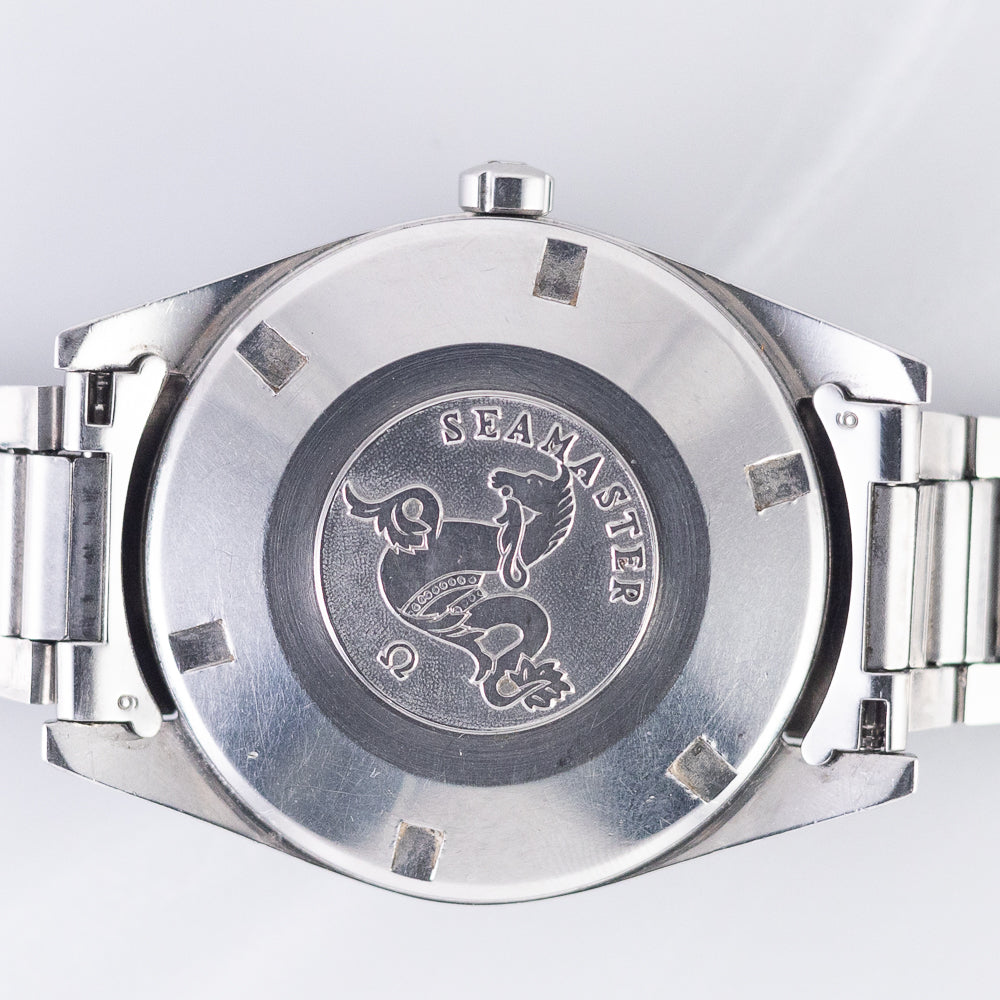 OMEGA 38mm Jumbo Seamaster Black Gilt Dial Ref.2867-2 w.Ref. 7077 Bracelet