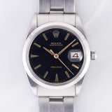 ROLEX OYSTERDATE Re.6694 Black Gilt Dial