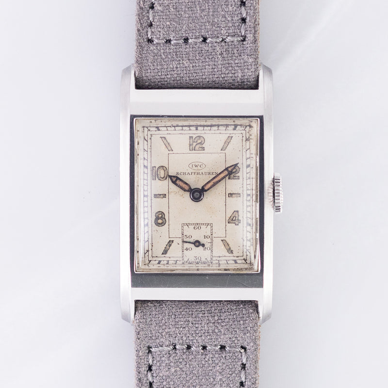 IWC Rectangle Cal.87 Cats Eye Logo