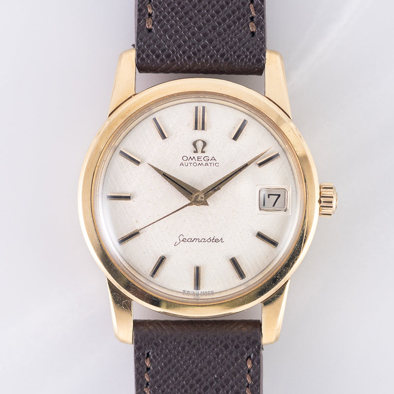 OMEGA Seamaster Ref.166.009 18K Yellow Gold – TIMEANAGRAM