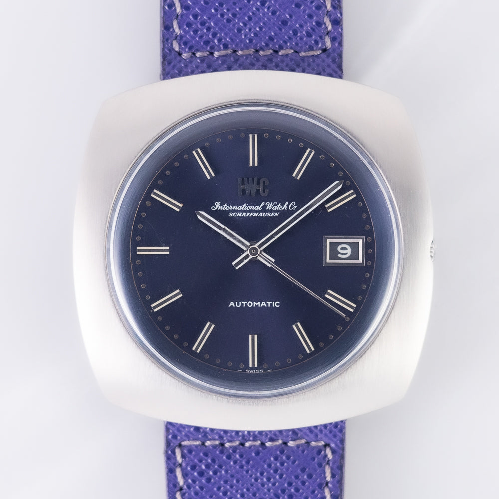 IWC Ref.R852A Cushion Case Blue Dial