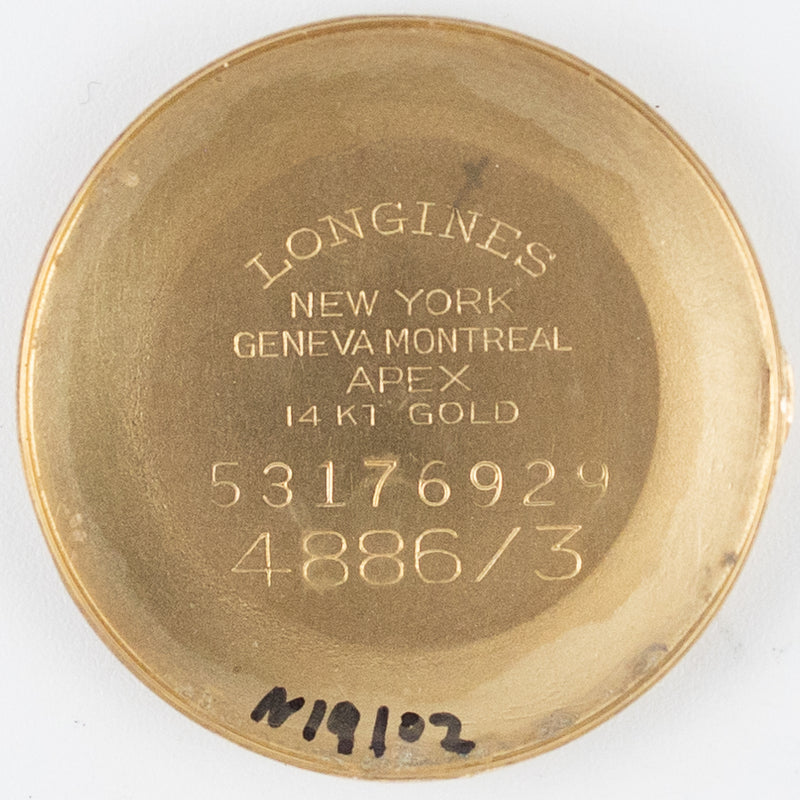 LONGINES Ref.4886/3 14K YELLOW GOLD