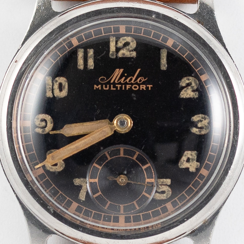 今 話題 の 人気 商品 Ref.9087 MULTIFORT MIDO Black TIMEANAGRAM – Dial Gilt キャリーバッグ・スリング