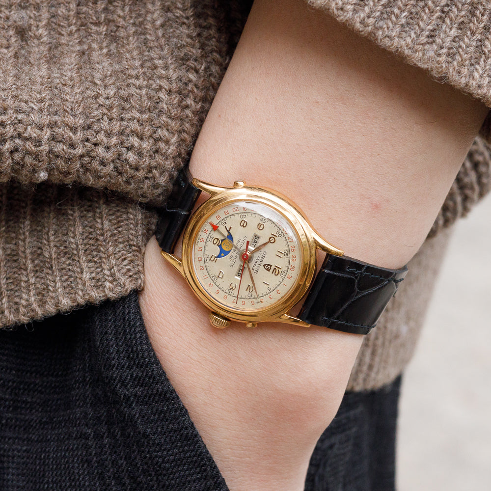 ORATOR Triple Calendar Moonphase Valjoux 89 – TIMEANAGRAM