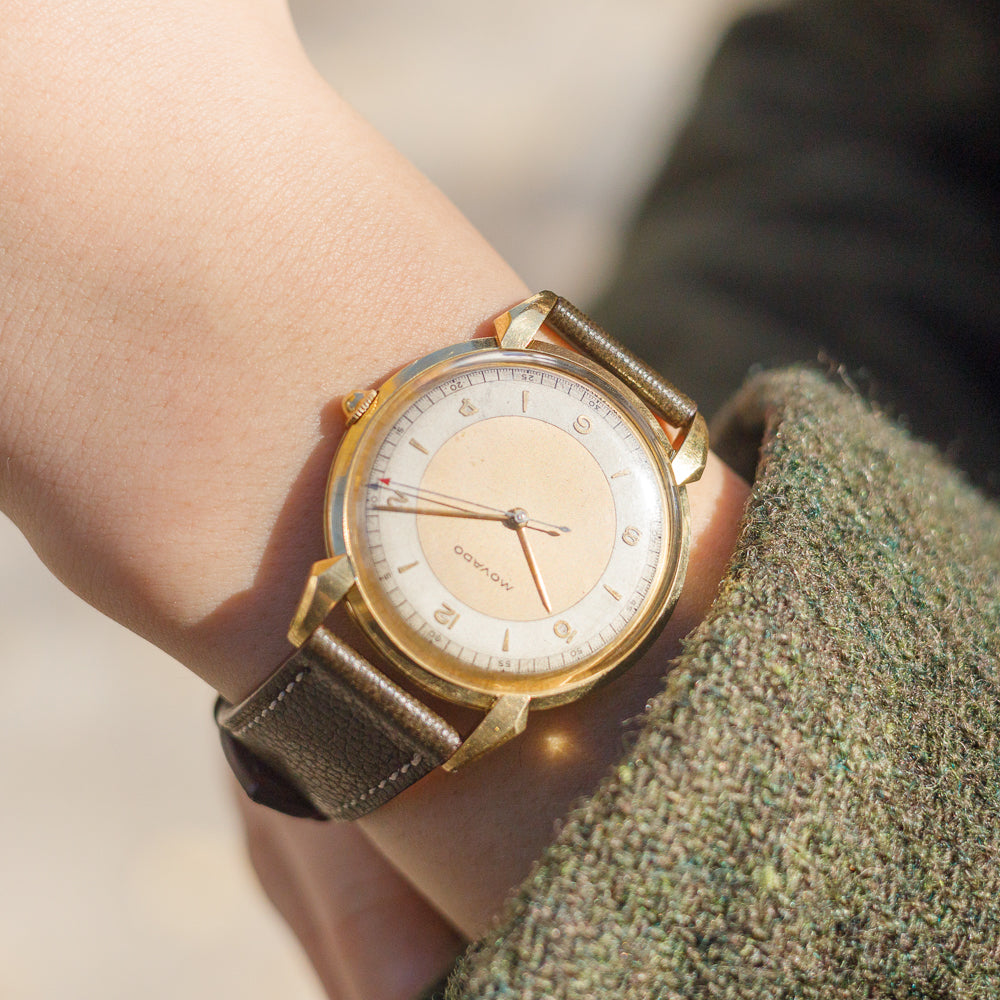 MOVADO 18KYG Jumbo – TIMEANAGRAM