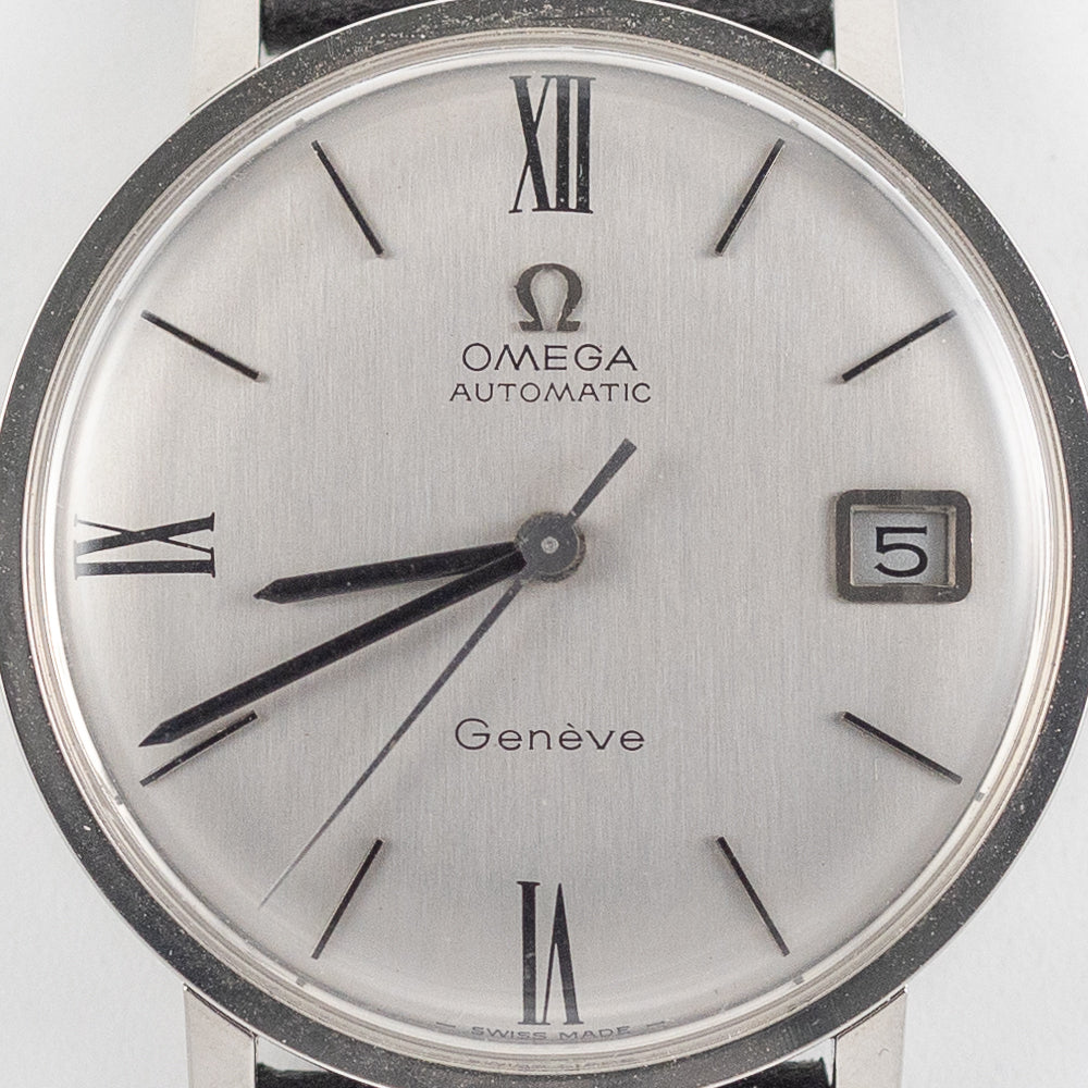 OMEGA Geneve Ref.162.009 Roman Grey Dial – TIMEANAGRAM