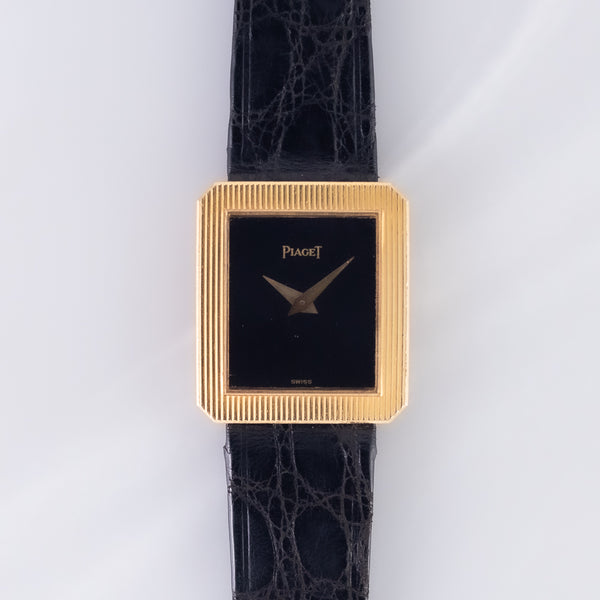 Piaget メンズ腕時計（動作未確認・ジャンク扱い） PIAGET REF.4154 ONYX DIAL NEW OLD STOCK – TIMEANAGRAM