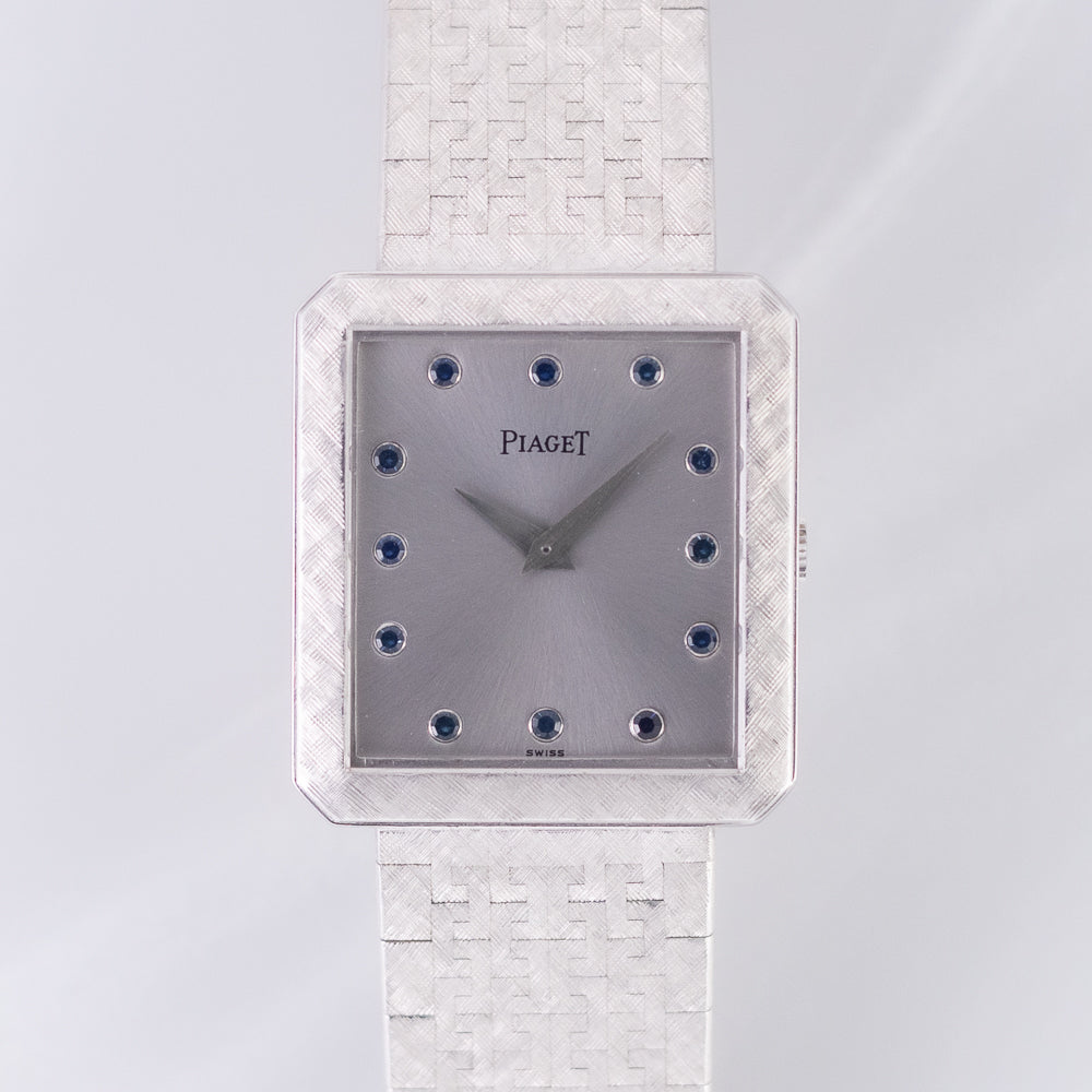 PIAGET REF.91542 A3N Tank Blue Sapphire Markers with BOX