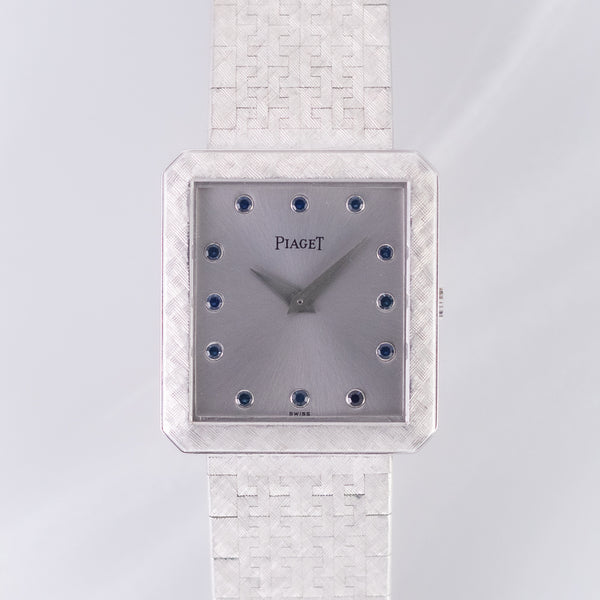 PIAGET REF.91542 A3N Tank Blue Sapphire Markers with BOX