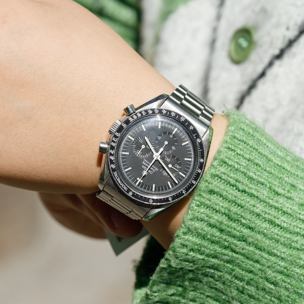 OMEGA SPEEDMASTER Ref.145.022 Long S and R Protuberant 633 end