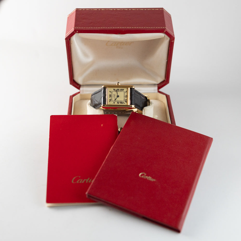 CARTIER SM MUST DE TANK REF.366001