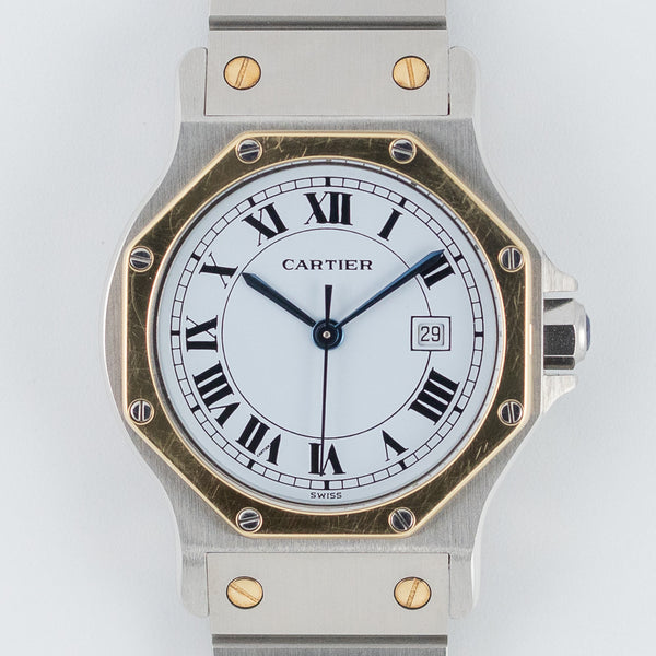 CARTIER LM SANTOS OCTAGON REF.2966 NEW OLD STOCK 