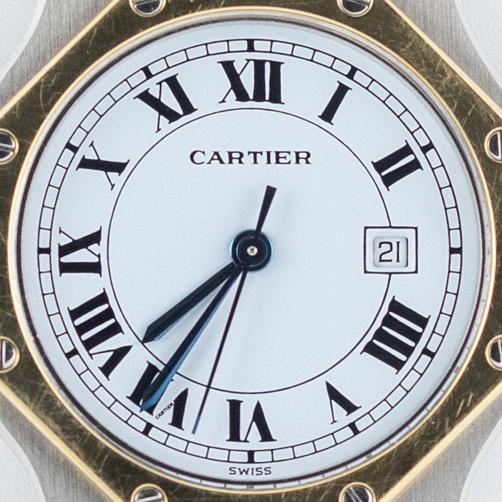CARTIER LM SANTOS OCTAGON REF.2966 NEW OLD STOCK