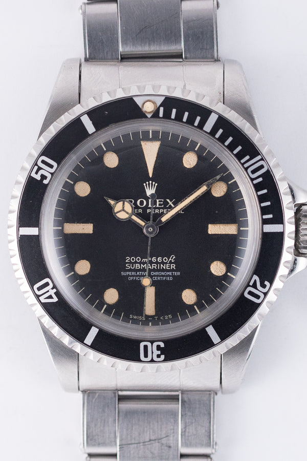 ROLEX SUBMARINER Ref.5512 1.8mil meter first