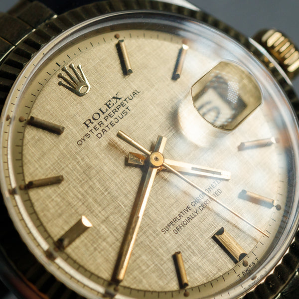 ROLEX DATEJUST Ref.1601 Linen