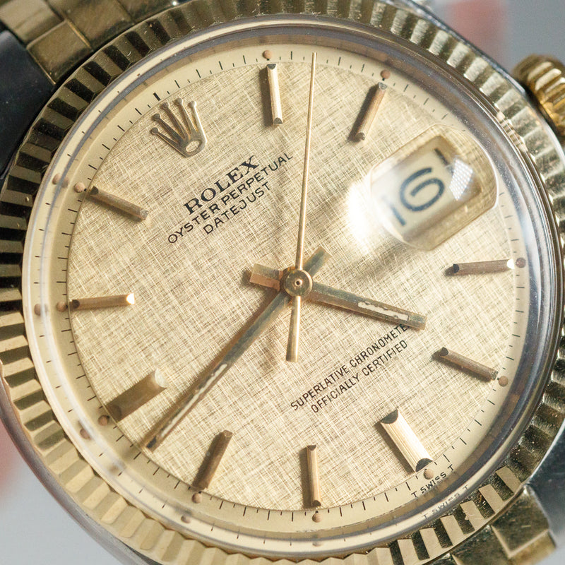 ROLEX DATEJUST Ref.1601 Linen