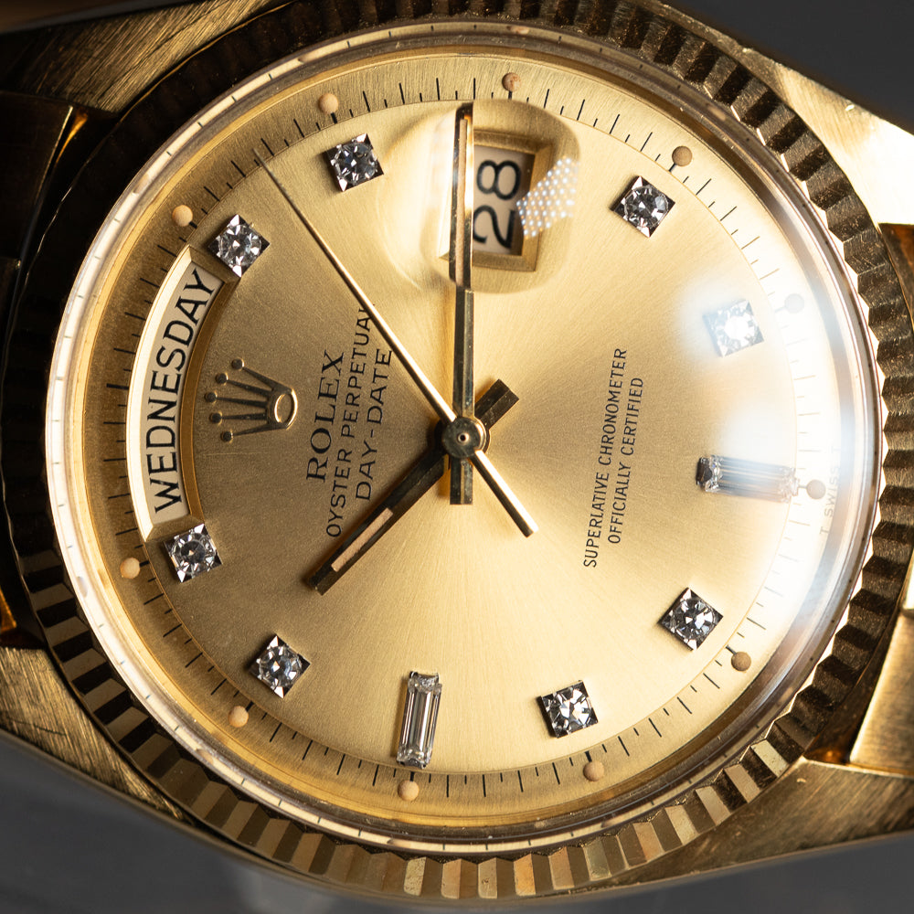 ROLEX DAY-DATE Ref.1803G 10 Point Diamond