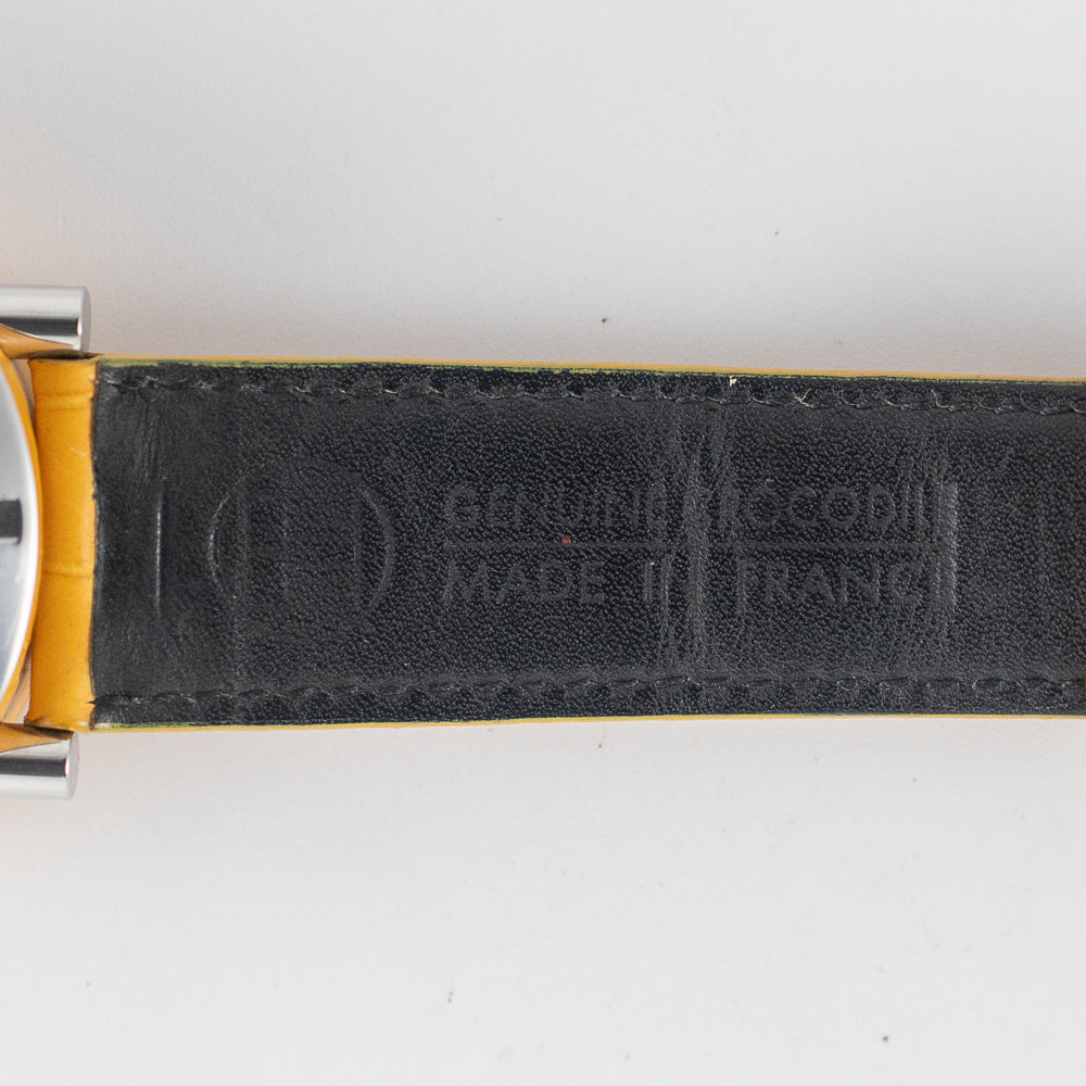 Alain Silberstein Krono Bauhaus Alligator with BOX