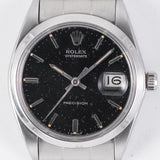 ROLEX OYSTERDATE Ref.6694 Black Mirror Dial