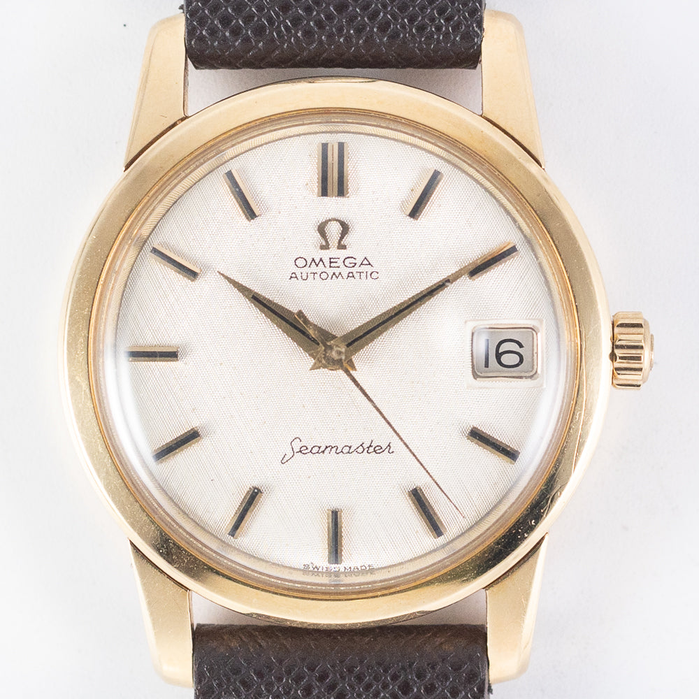 OMEGA Seamaster Ref.166.009 18K Yellow Gold – TIMEANAGRAM