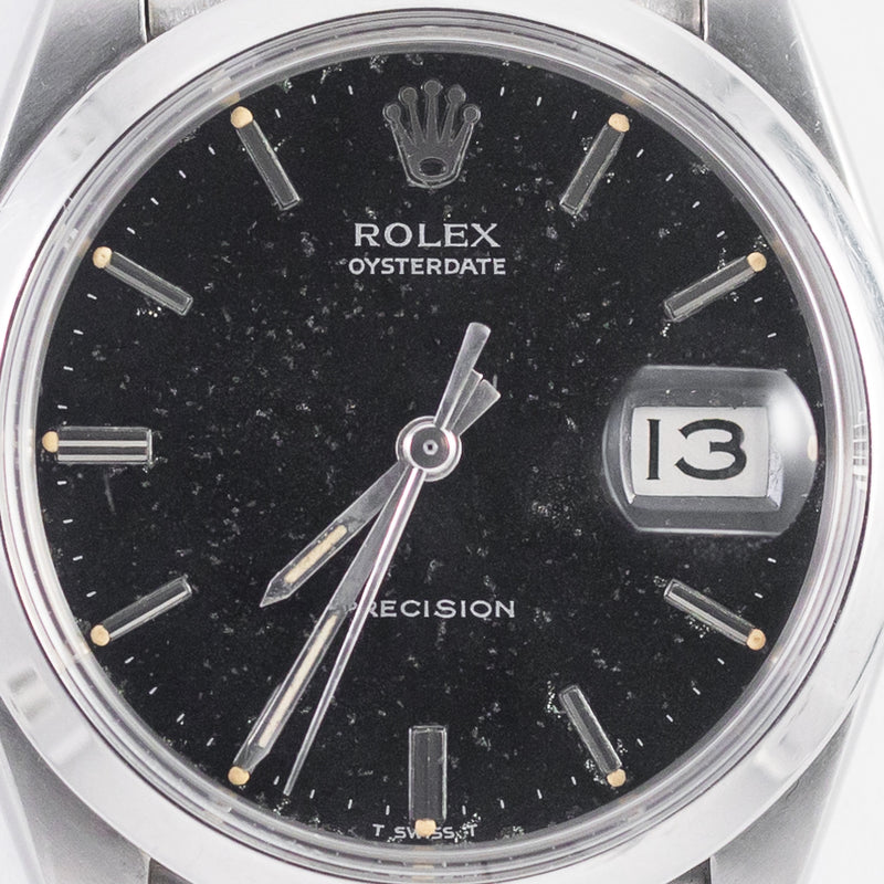 ROLEX OYSTERDATE Ref.6694 Black Mirror Dial