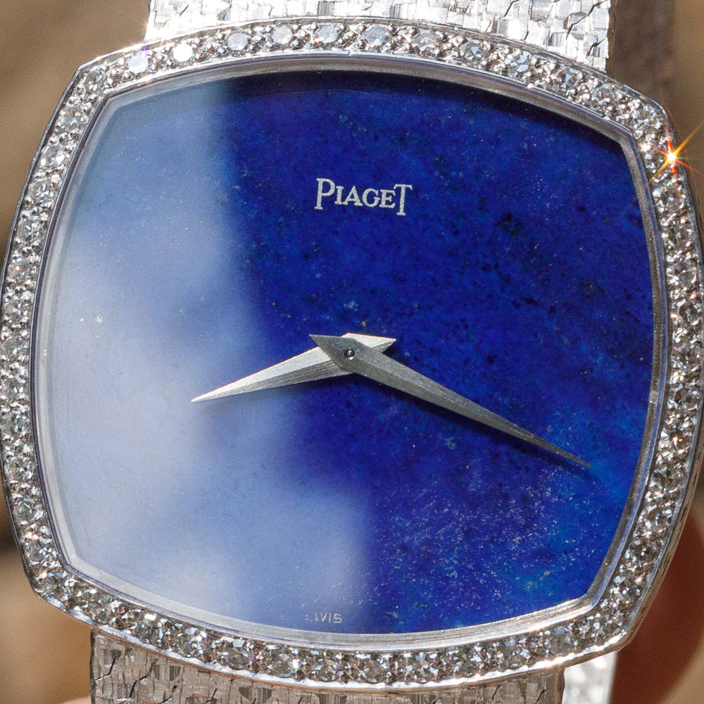 PIAGET Ref.9403 B 56 Lapis Lazuli Dial w.BOX – TIMEANAGRAM