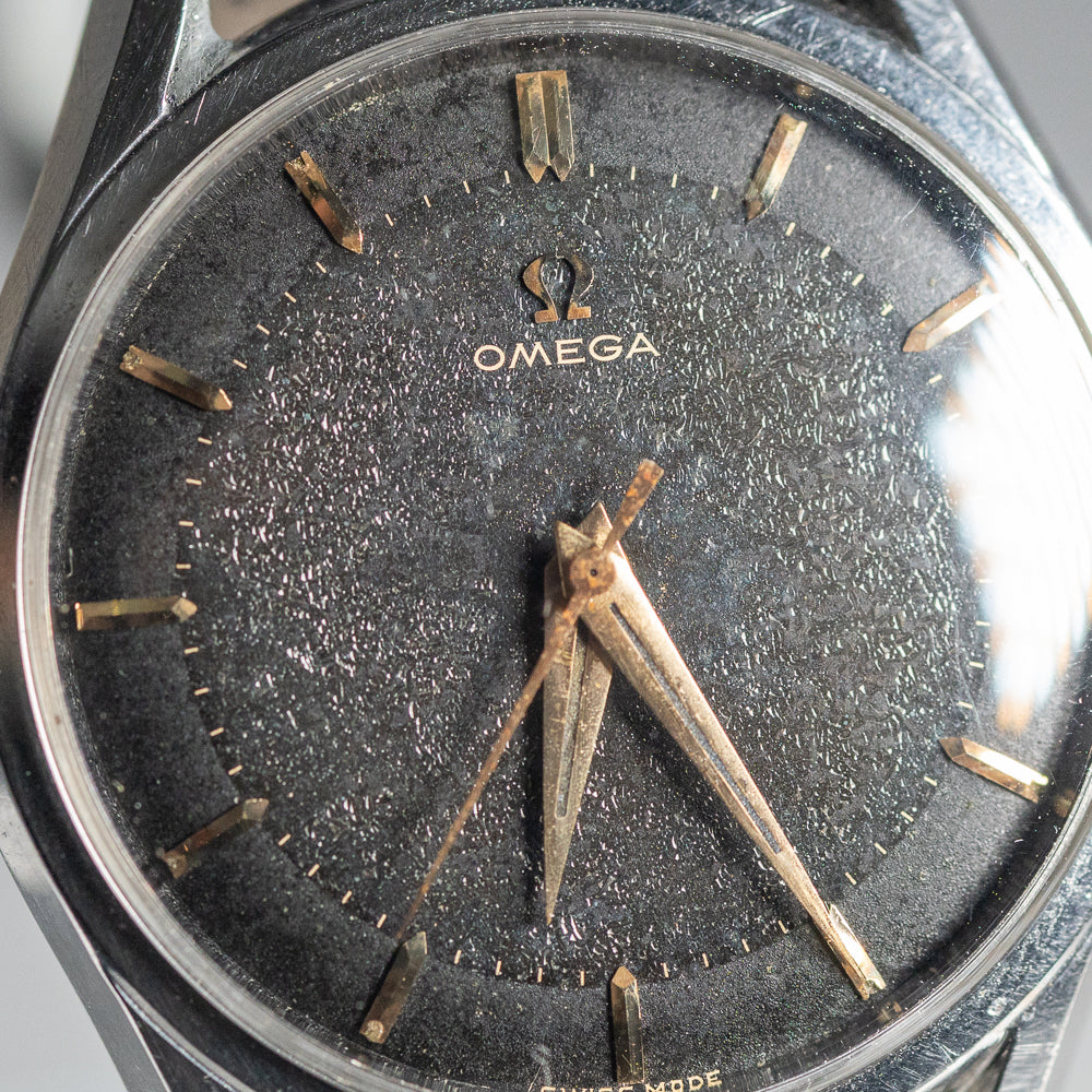 OMEGA 手巻き時計 ブラック オメガ | スピードマスター プロ（手巻き）]（新品・中古