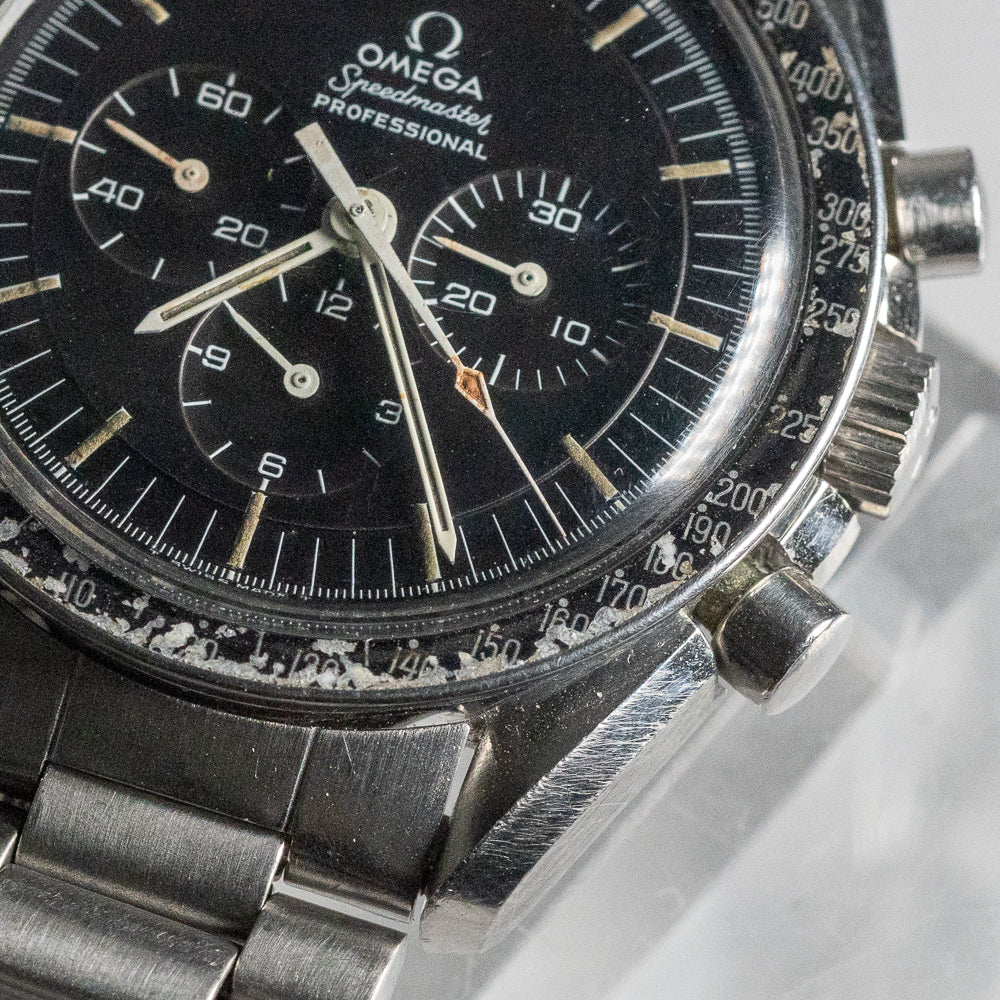 専用スピードマスター Speedmaster OH済み 145.022 OMEGA Speedmaster Ref.145.022 Step Dial Extract from the Archives